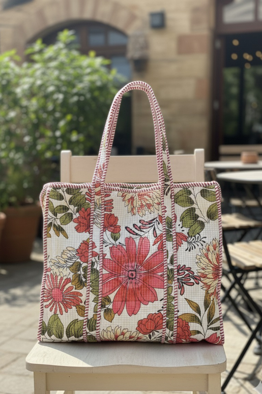 The Riviera Tote (With Zipper)