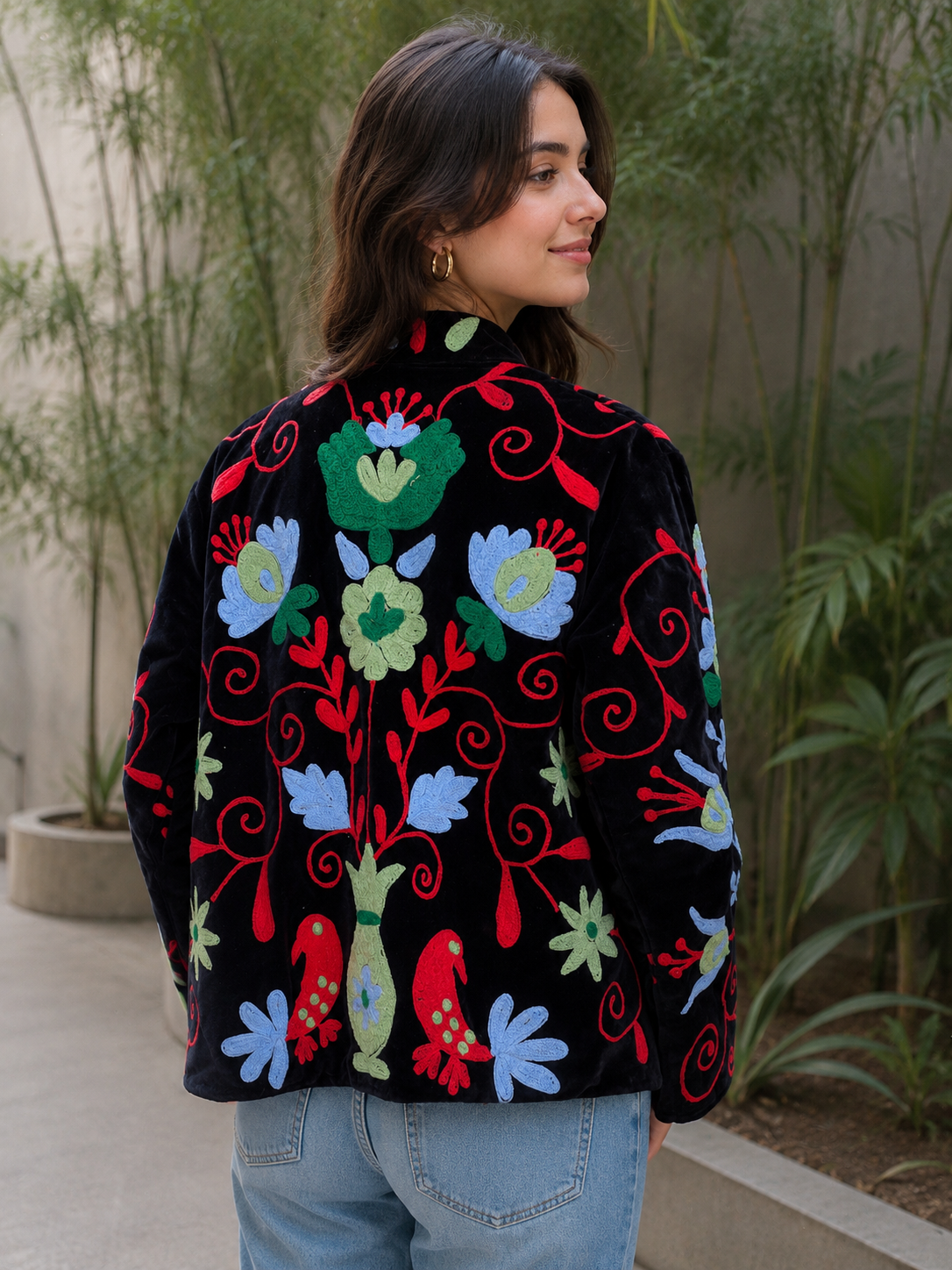The Scarlet Ivy Suzani Jacket