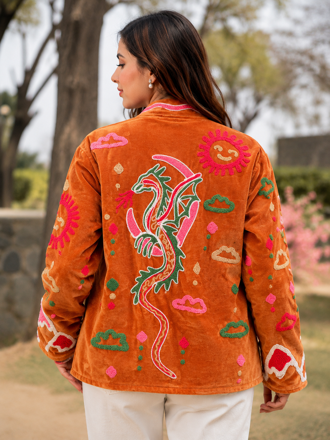 Desert Dragon Suzani Jacket
