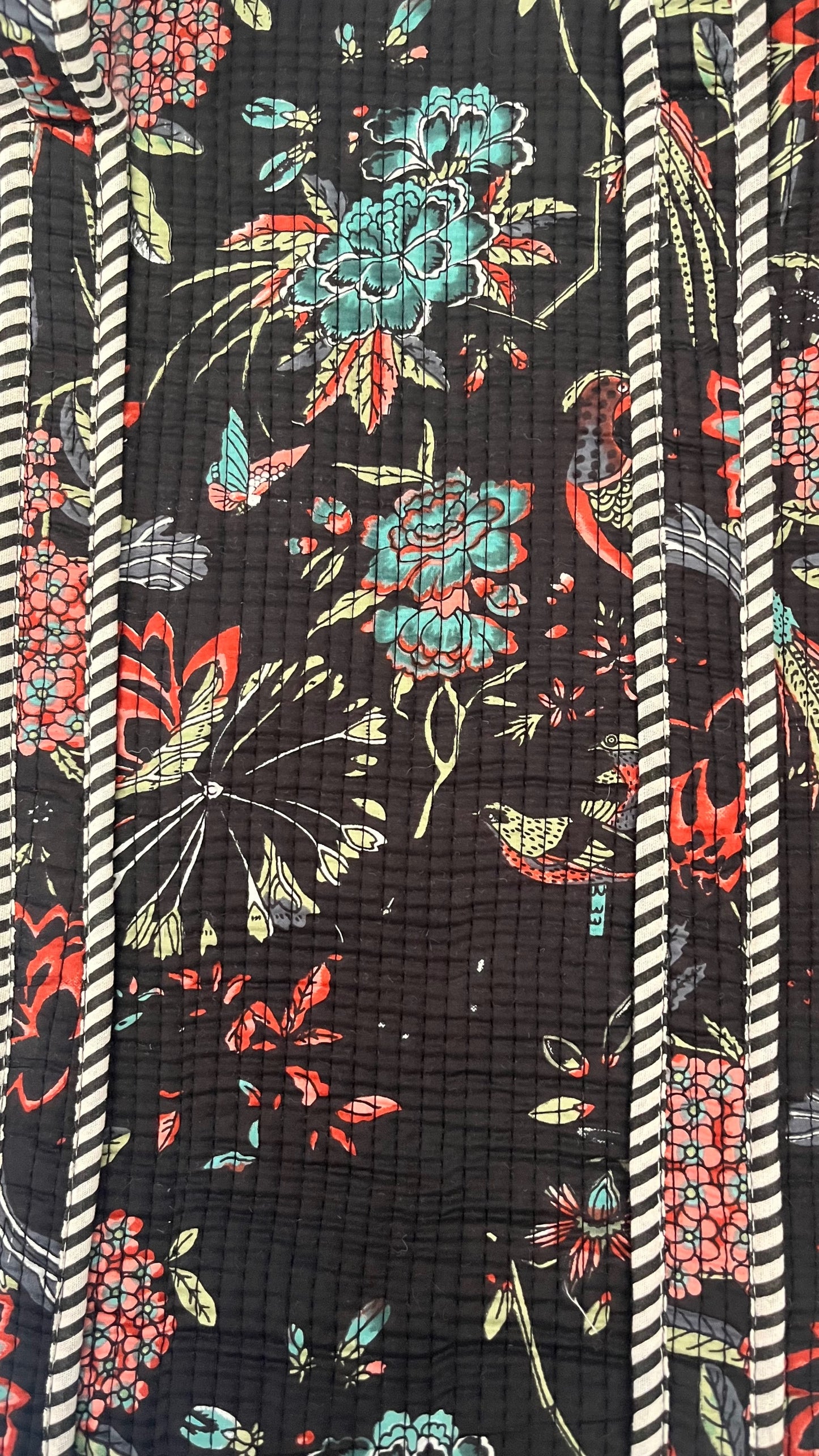 Royal Meadow Tote (With Zipper)