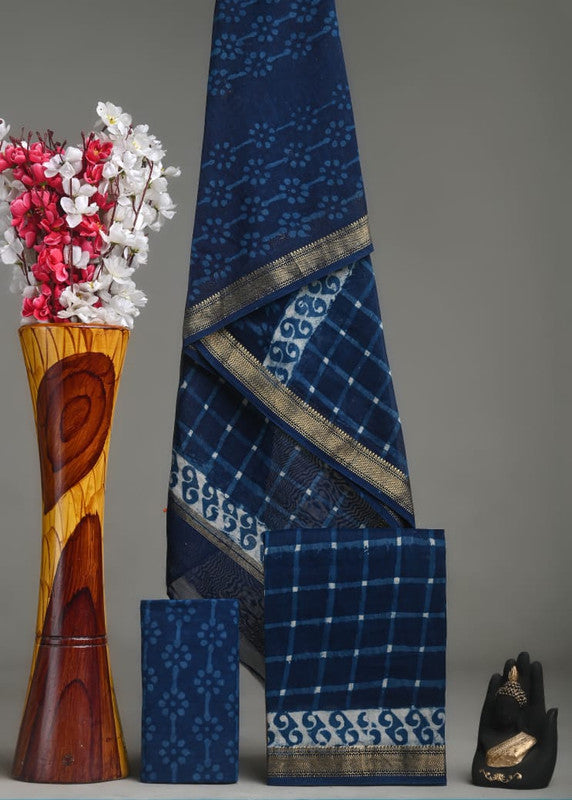 MAHESHWARI SILK SUIT SET