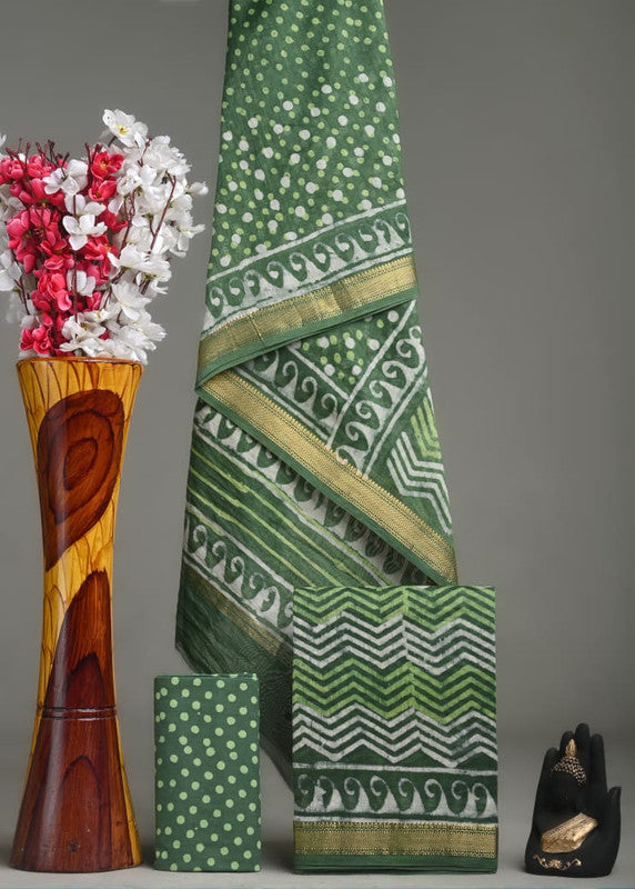 MAHESHWARI SILK SUIT SET