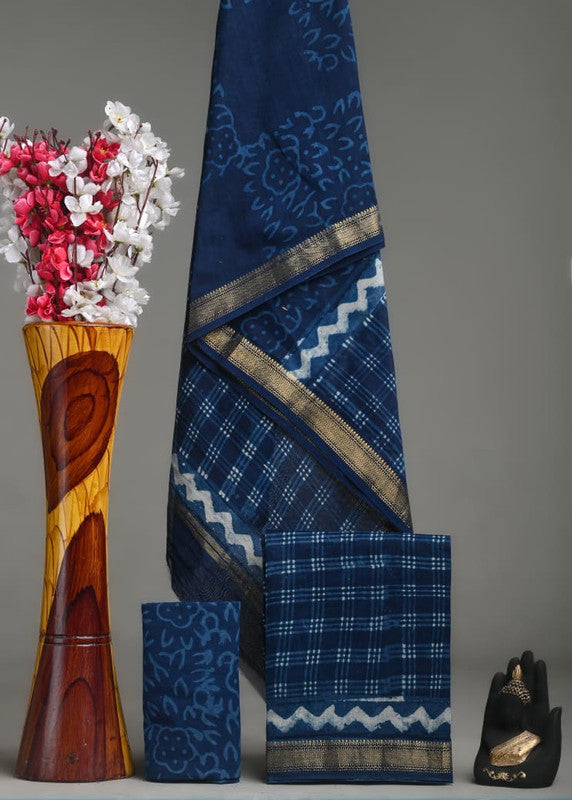 MAHESHWARI SILK SUIT SET