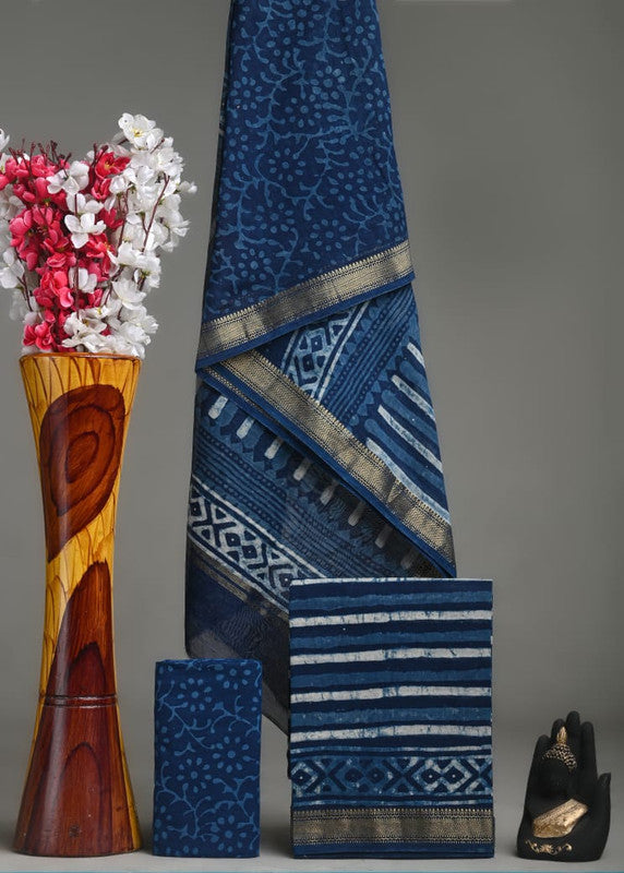 MAHESHWARI SILK SUIT SET