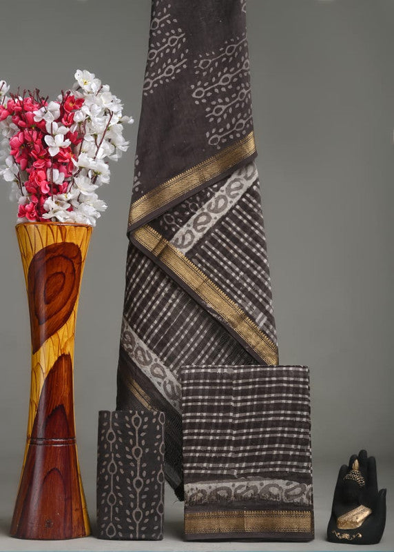 MAHESHWARI SILK SUIT SET