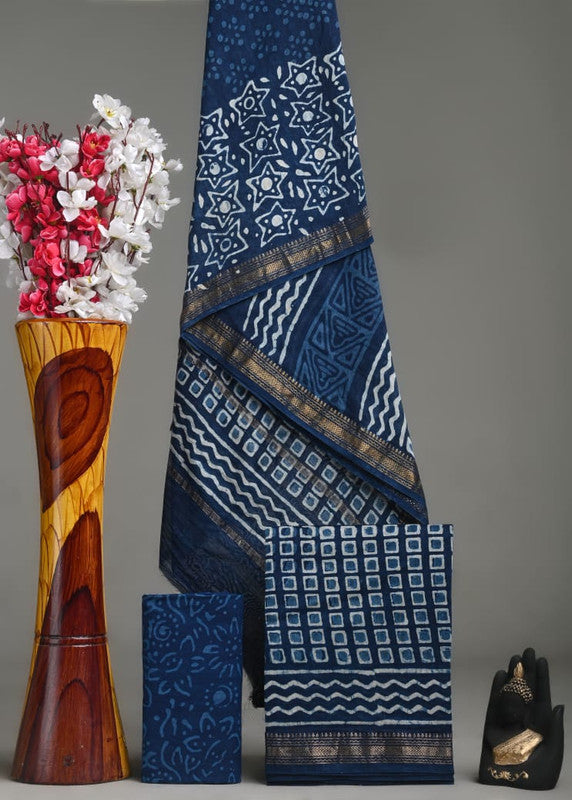 MAHESHWARI SILK SUIT SET