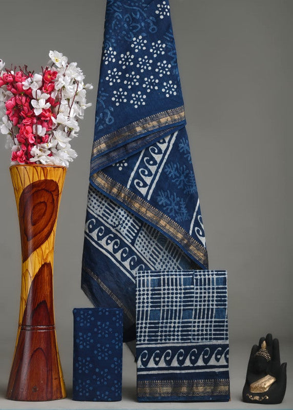 MAHESHWARI SILK SUIT SET