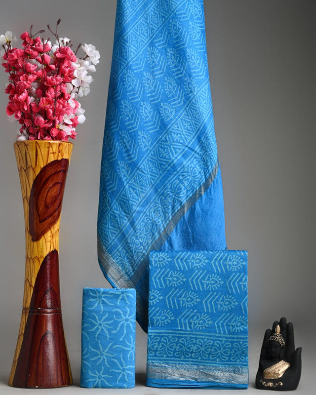 MAHESHWARI SILK SUIT SET