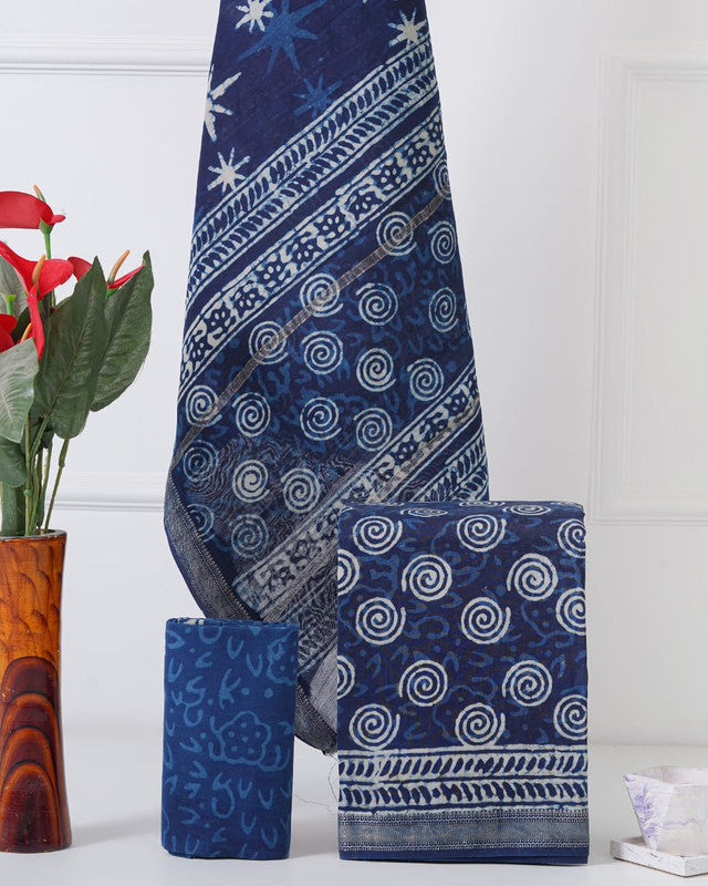 MAHESHWARI SILK SUIT SET