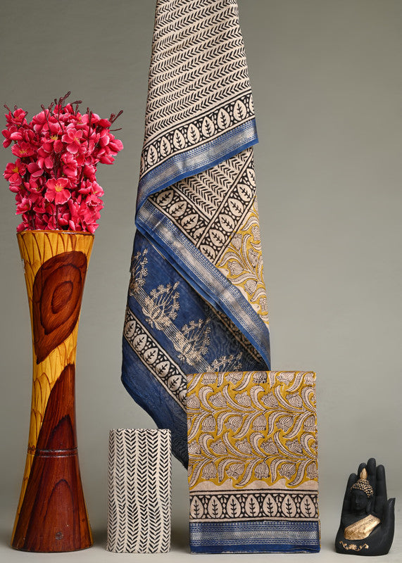 MAHESHWARI SILK SUIT SET