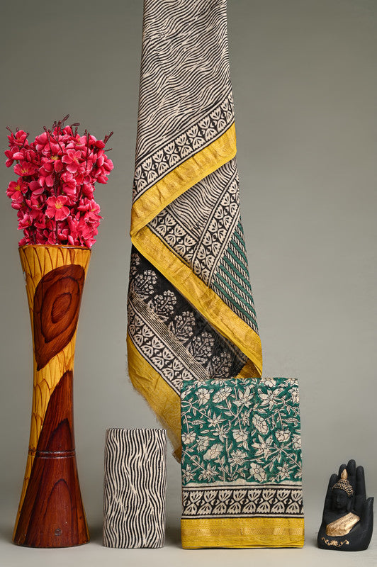 MAHESHWARI SILK SUIT SET