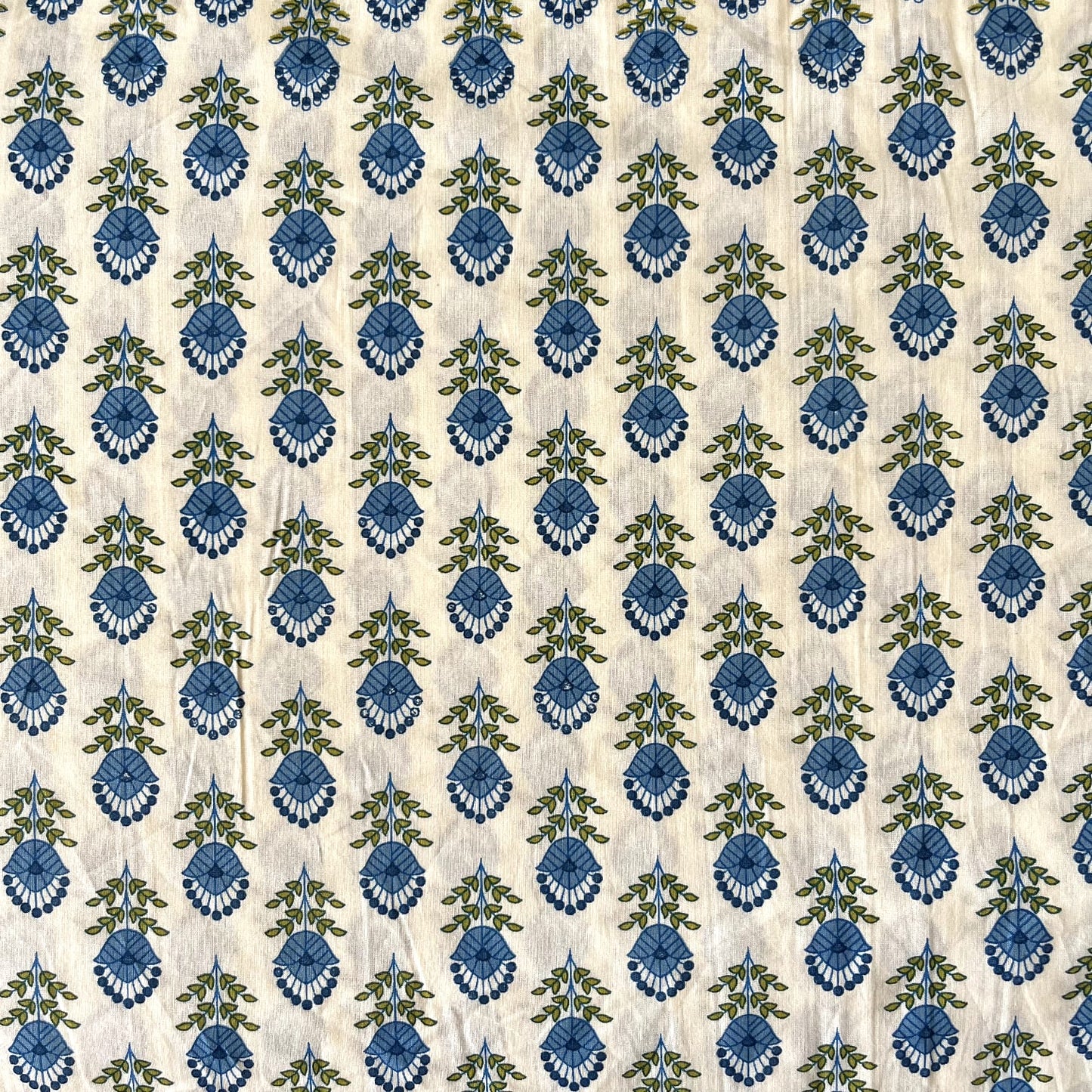 Pure cotton top and bottom set (2.5 mtr top, 2.5 mtr bottom)