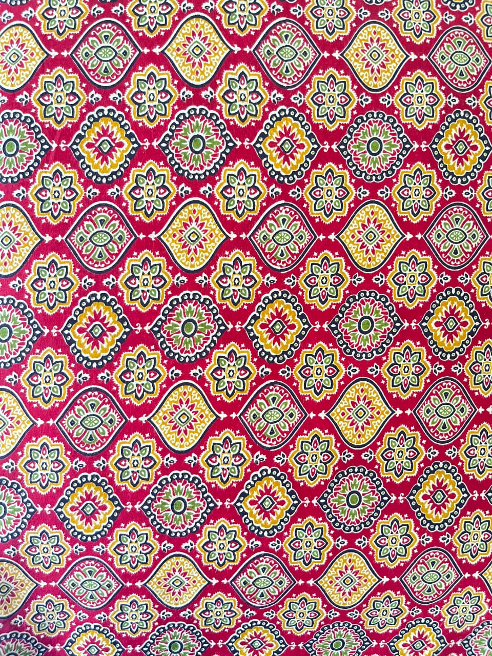 Pure cotton top and bottom set (2.5 mtr top, 2.5 mtr bottom)