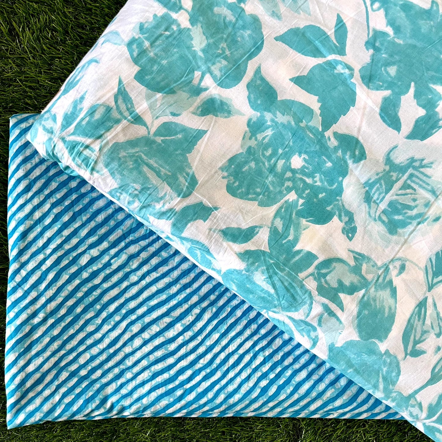 Pure cotton top and bottom set (2.5 mtr top, 2.5 mtr bottom)
