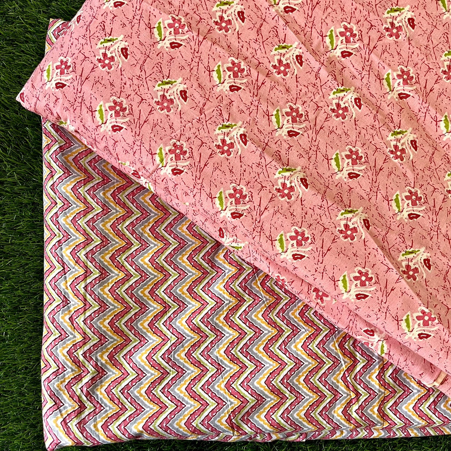 Pure cotton top and bottom set (2.5 mtr top, 2.5 mtr bottom)