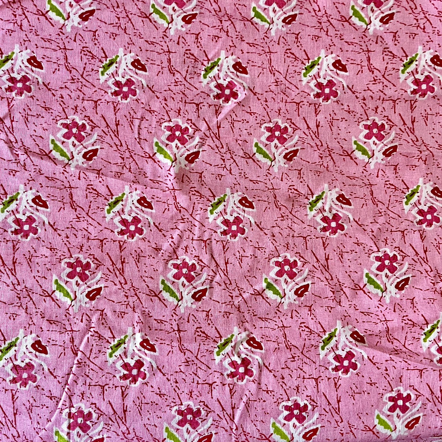 Pure cotton top and bottom set (2.5 mtr top, 2.5 mtr bottom)