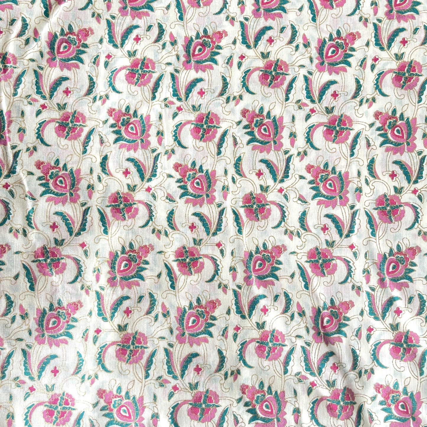 Pure cotton top and bottom set (2.5 mtr top, 2.5 mtr bottom)