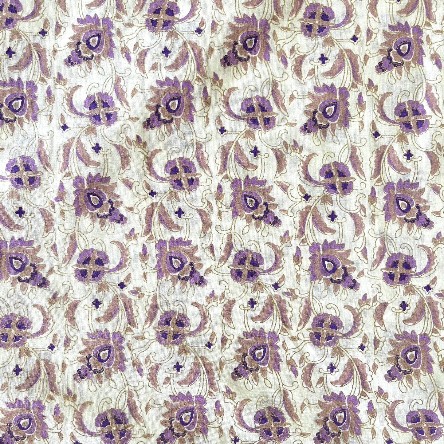 Pure cotton top and bottom set (2.5 mtr top, 2.5 mtr bottom)