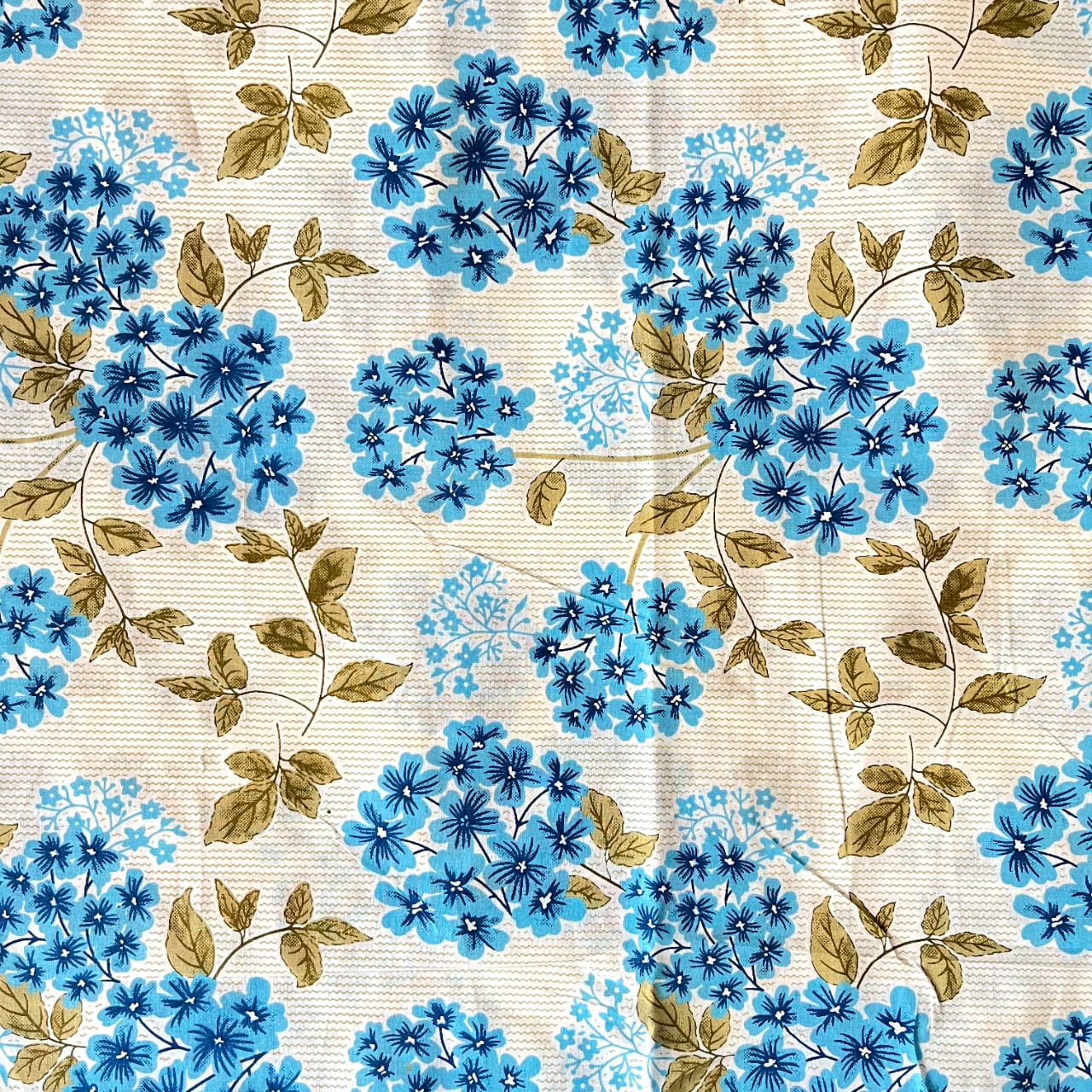 Pure cotton top and bottom set (2.5 mtr top, 2.5 mtr bottom)