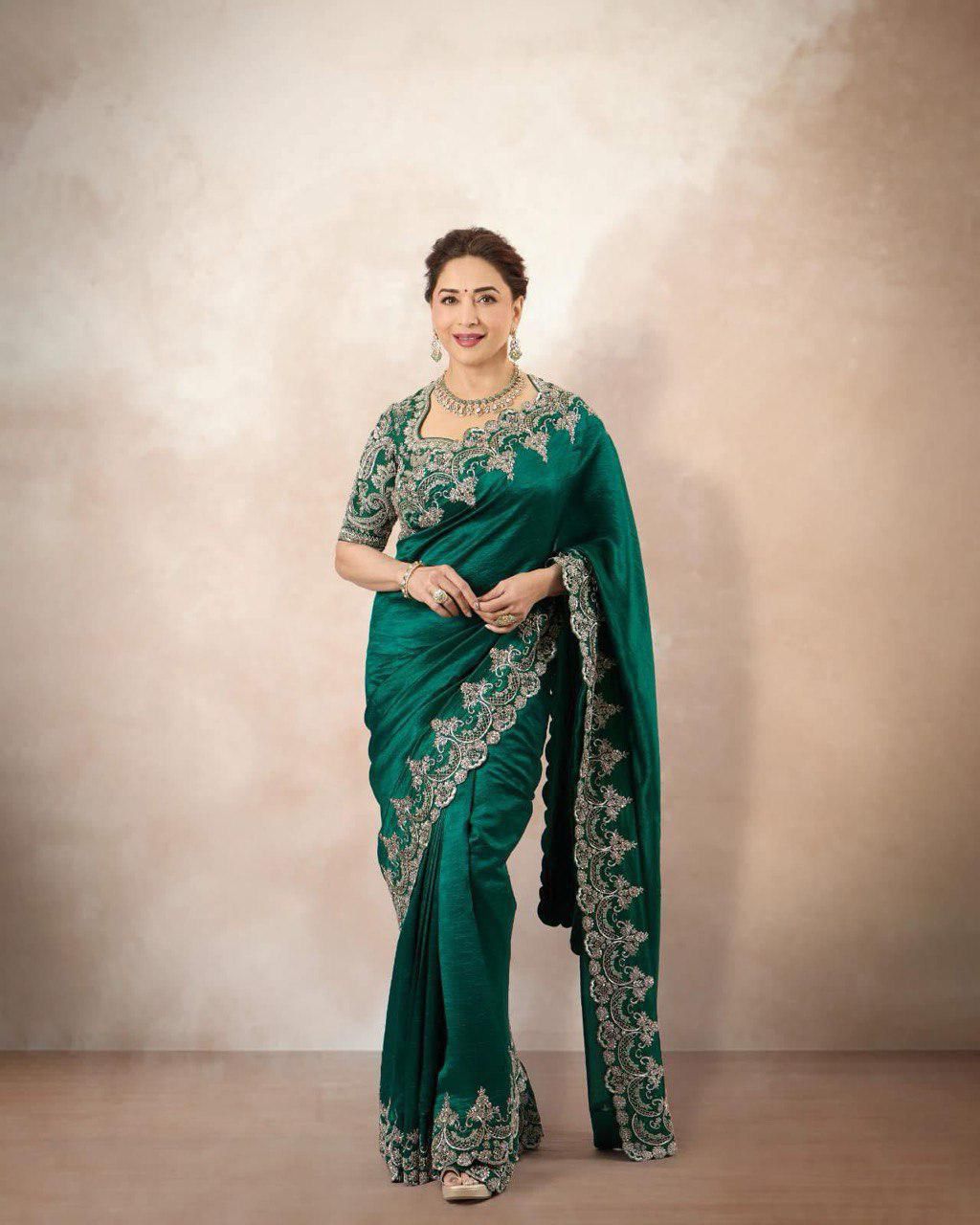 Luxurious Rangoli Silk Saree