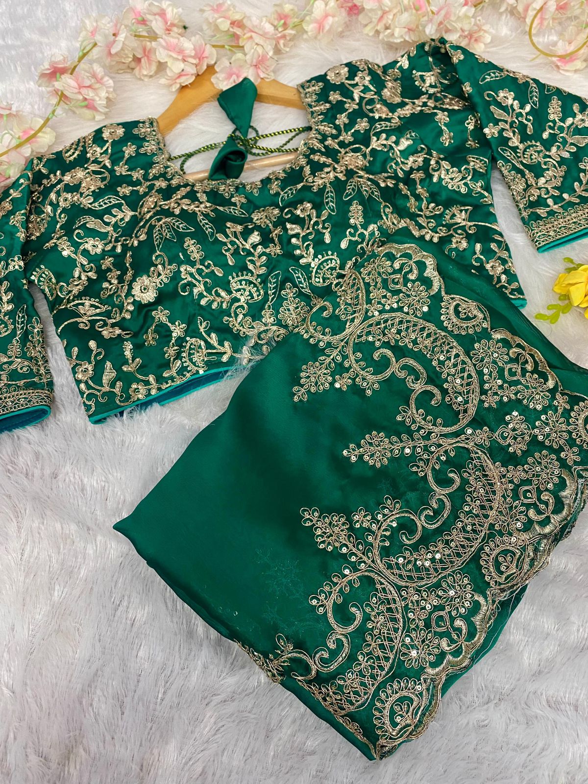Luxurious Rangoli Silk Saree