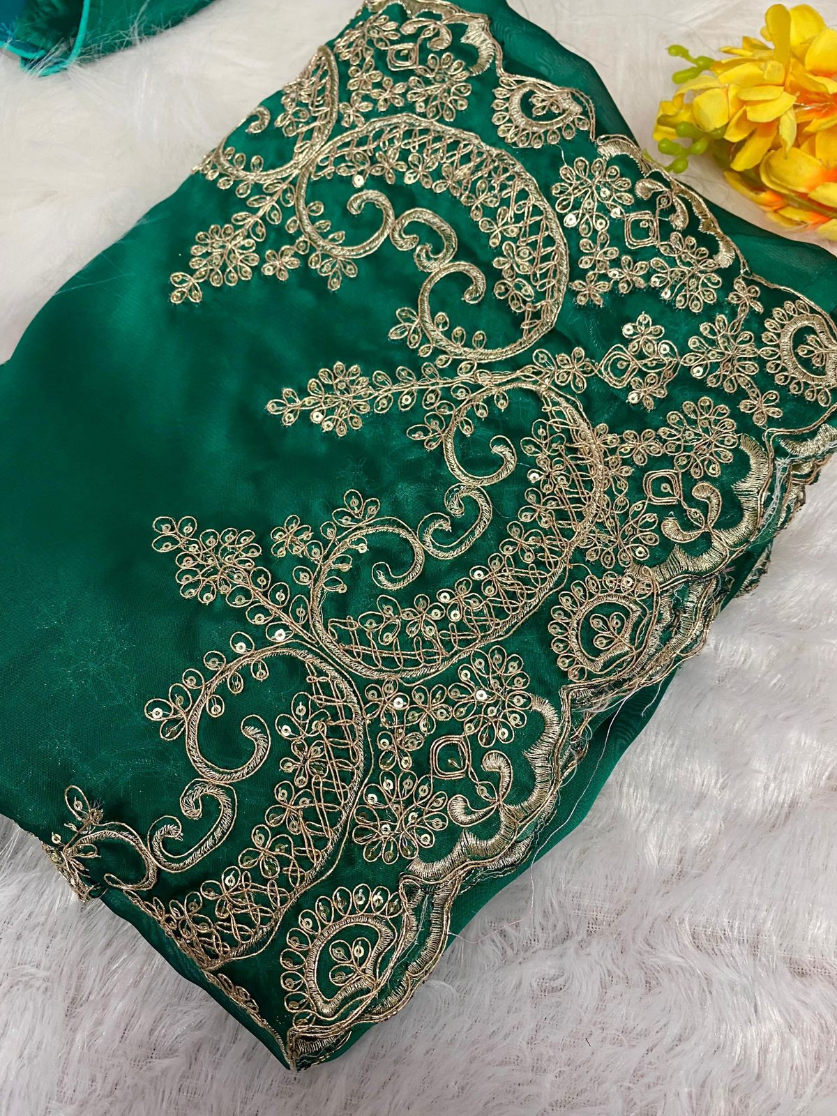 Luxurious Rangoli Silk Saree