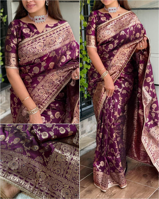Premium Banarasi Silk Saree
