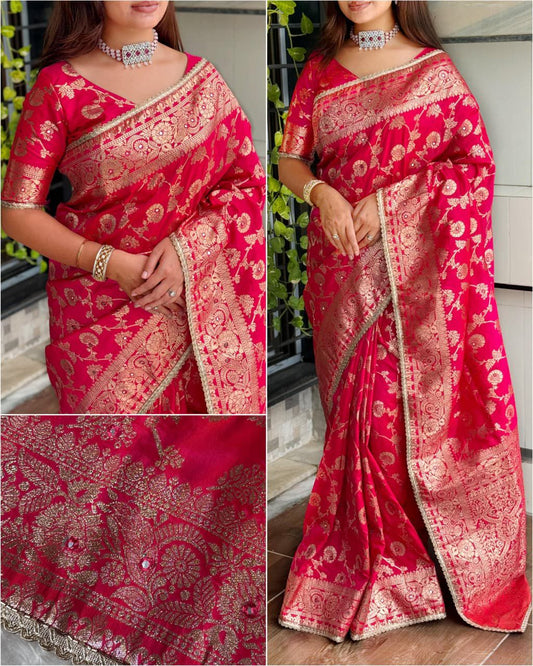Premium Banarasi Silk Saree