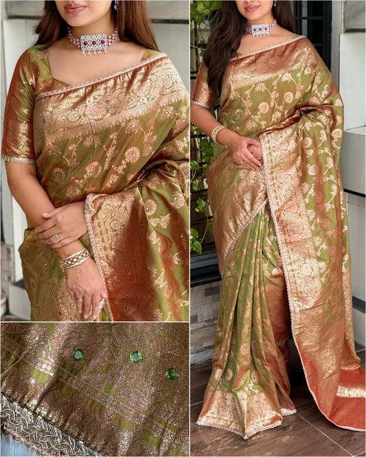 Premium Banarasi Silk Saree