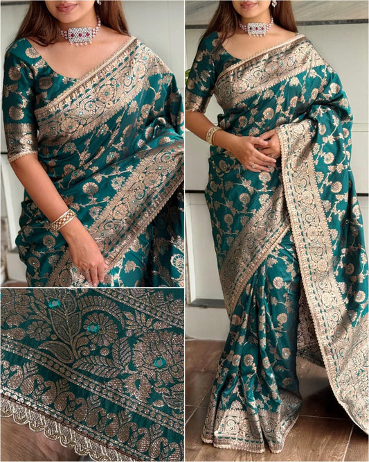Premium Banarasi Silk Saree