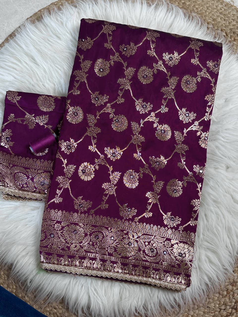 Premium Banarasi Silk Saree