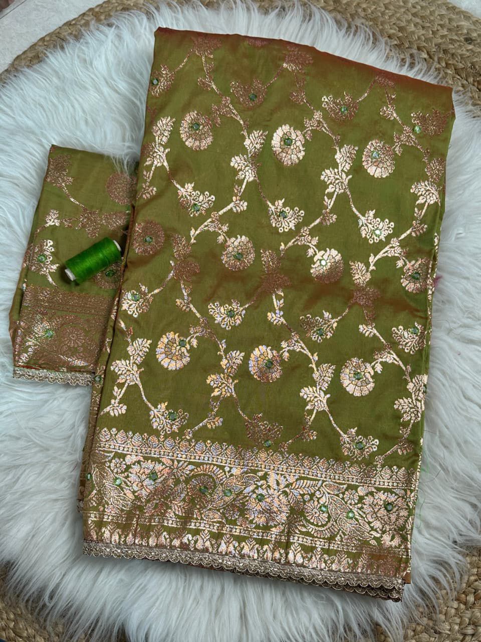 Premium Banarasi Silk Saree