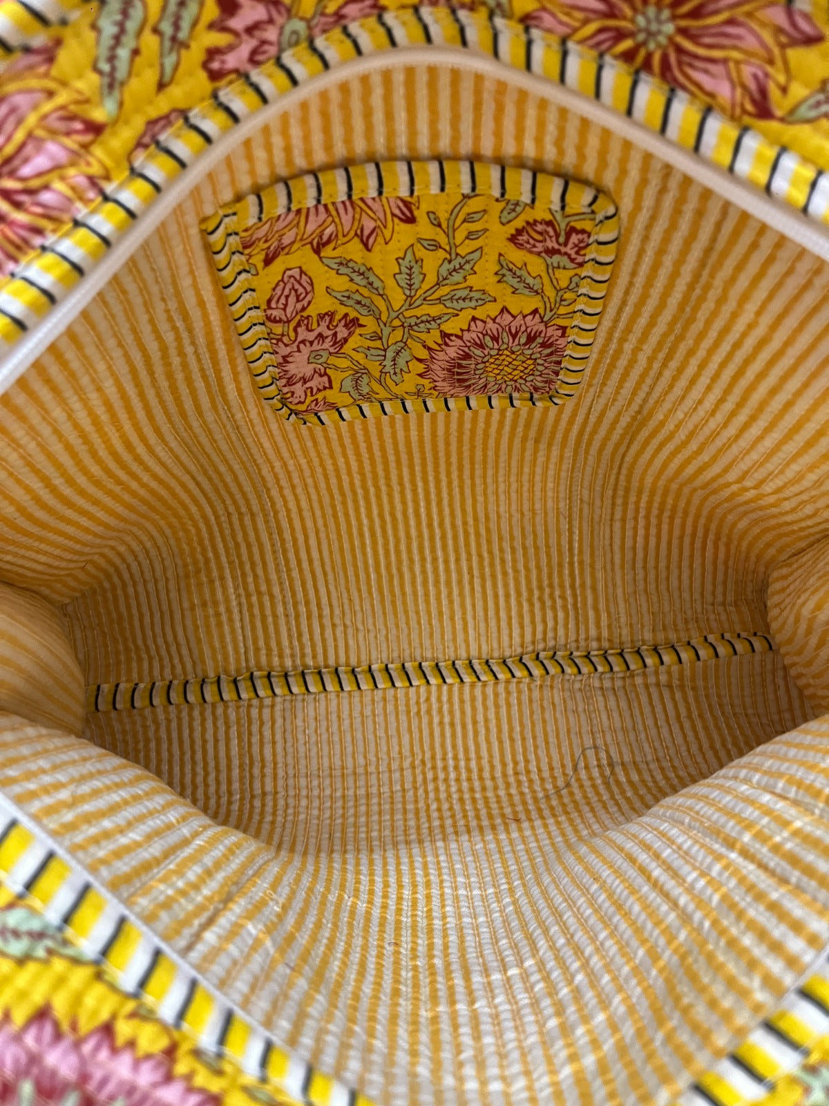 The Sunshine Carryall Tote and Pouches (With Zipper)