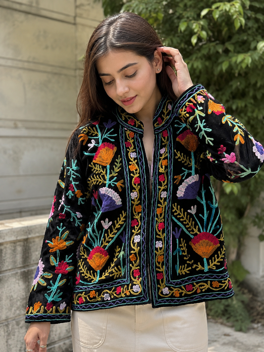 The Moonlit Garden Suzani Jacket
