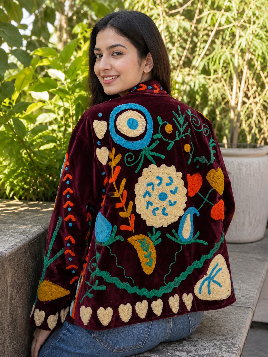 The Rumi Heart Suzani Jacket