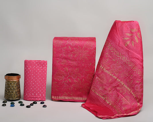 Exclusive Chanderi Silk Suit With Chanderi Silk Dupatta