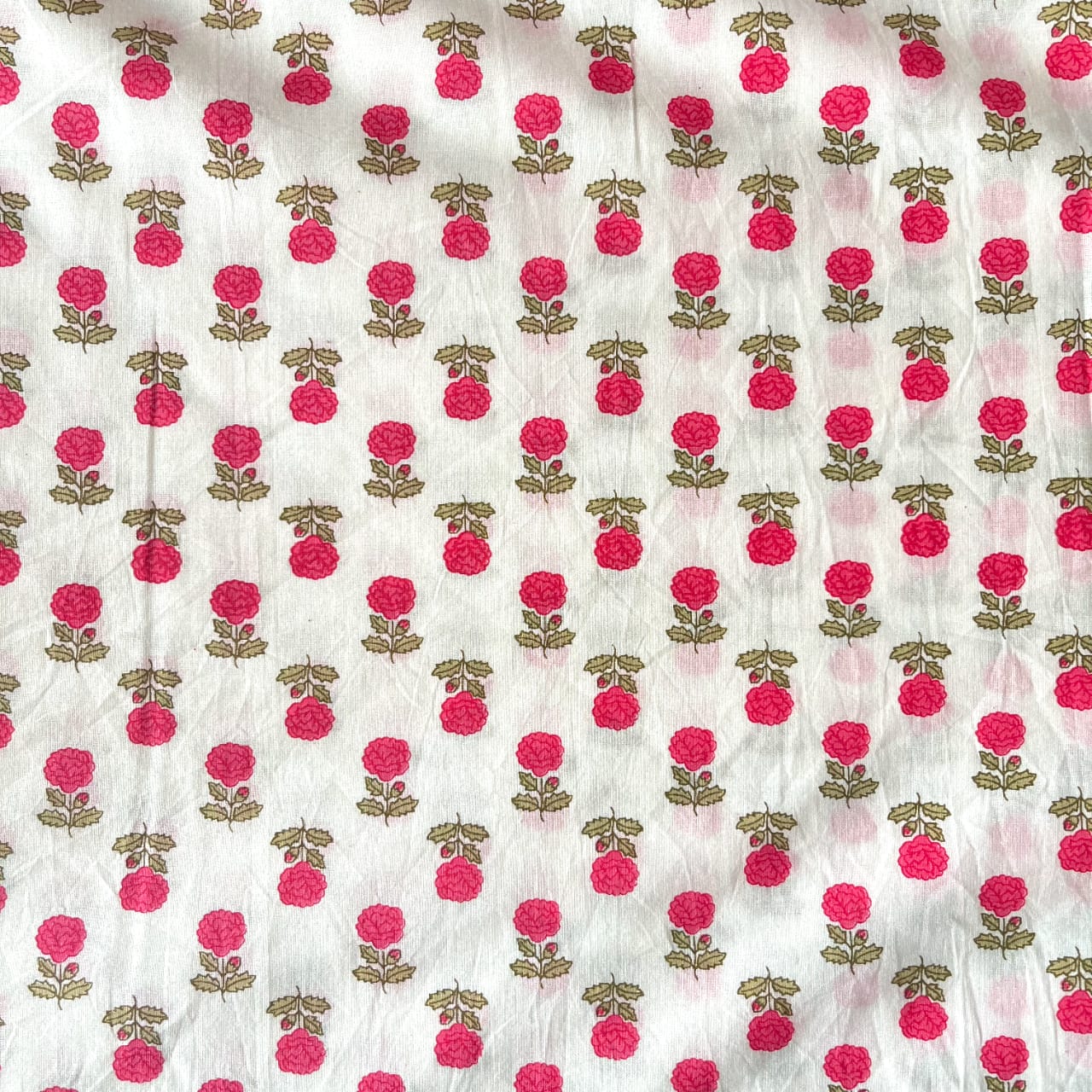 Pure cotton top and bottom set (2.5 mtr top, 2.5 mtr bottom)