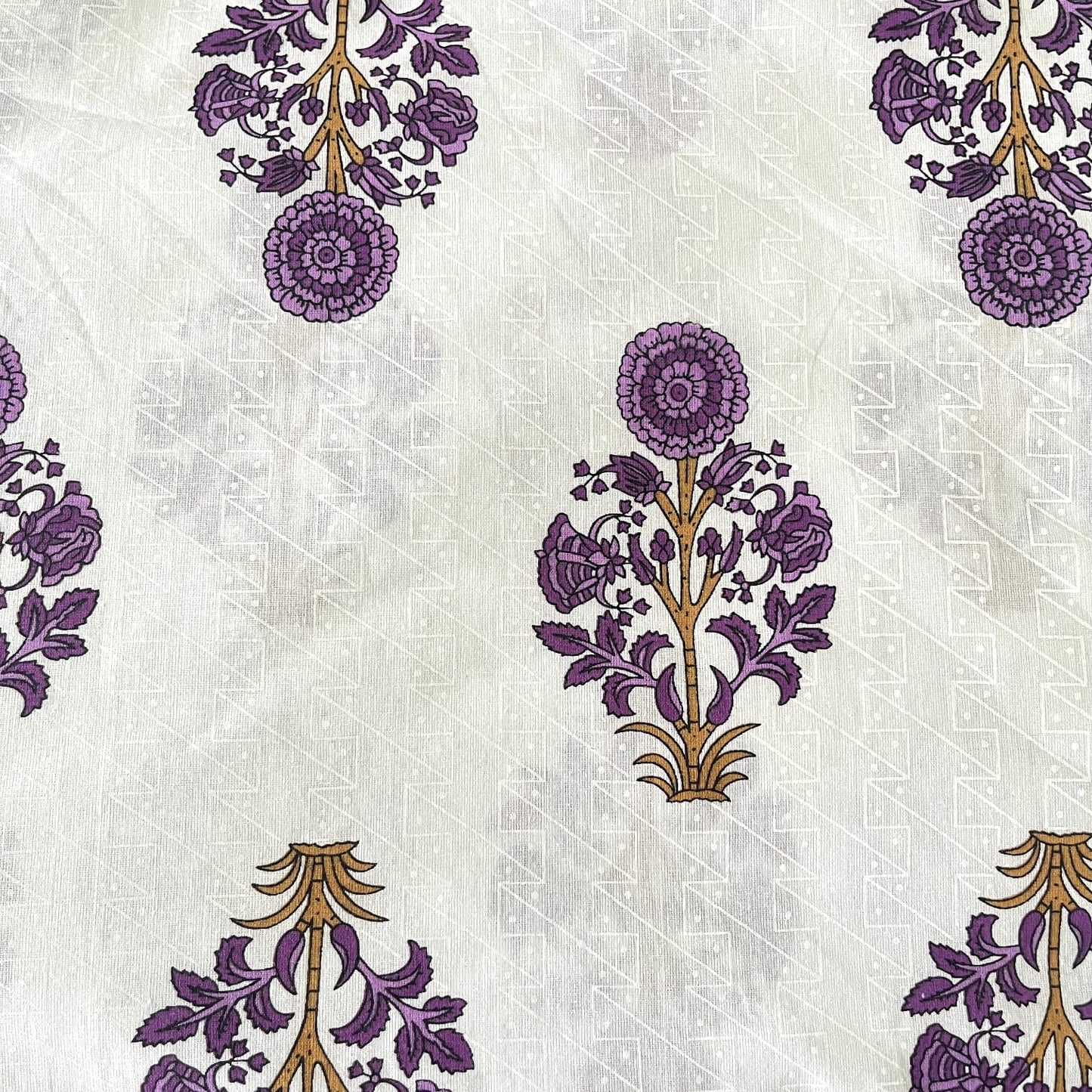 Pure Cotton Unstitched Suit With Cotton Dupatta