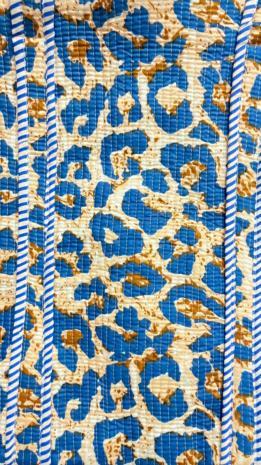 Ocean Leopard Muse Tote (With Zipper)