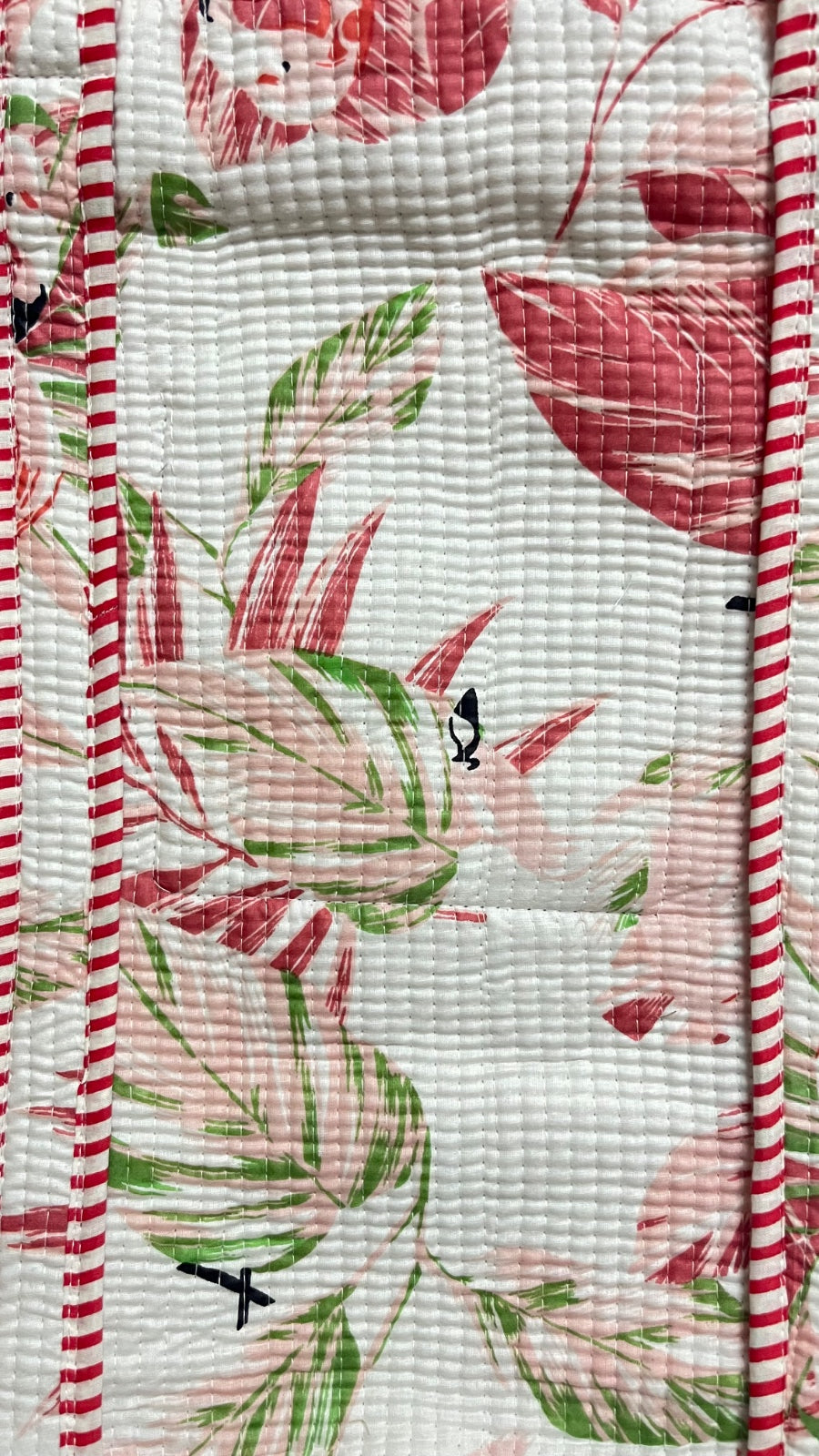 The Flamingo Edit Tote (With Zipper)