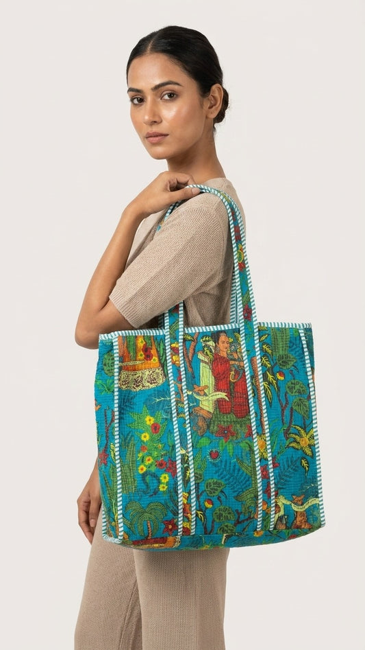 The Mirage Muse Tote (With Zipper)