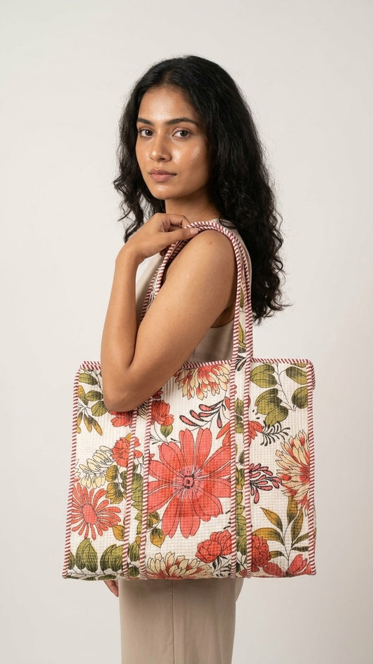 The Riviera Tote (With Zipper)