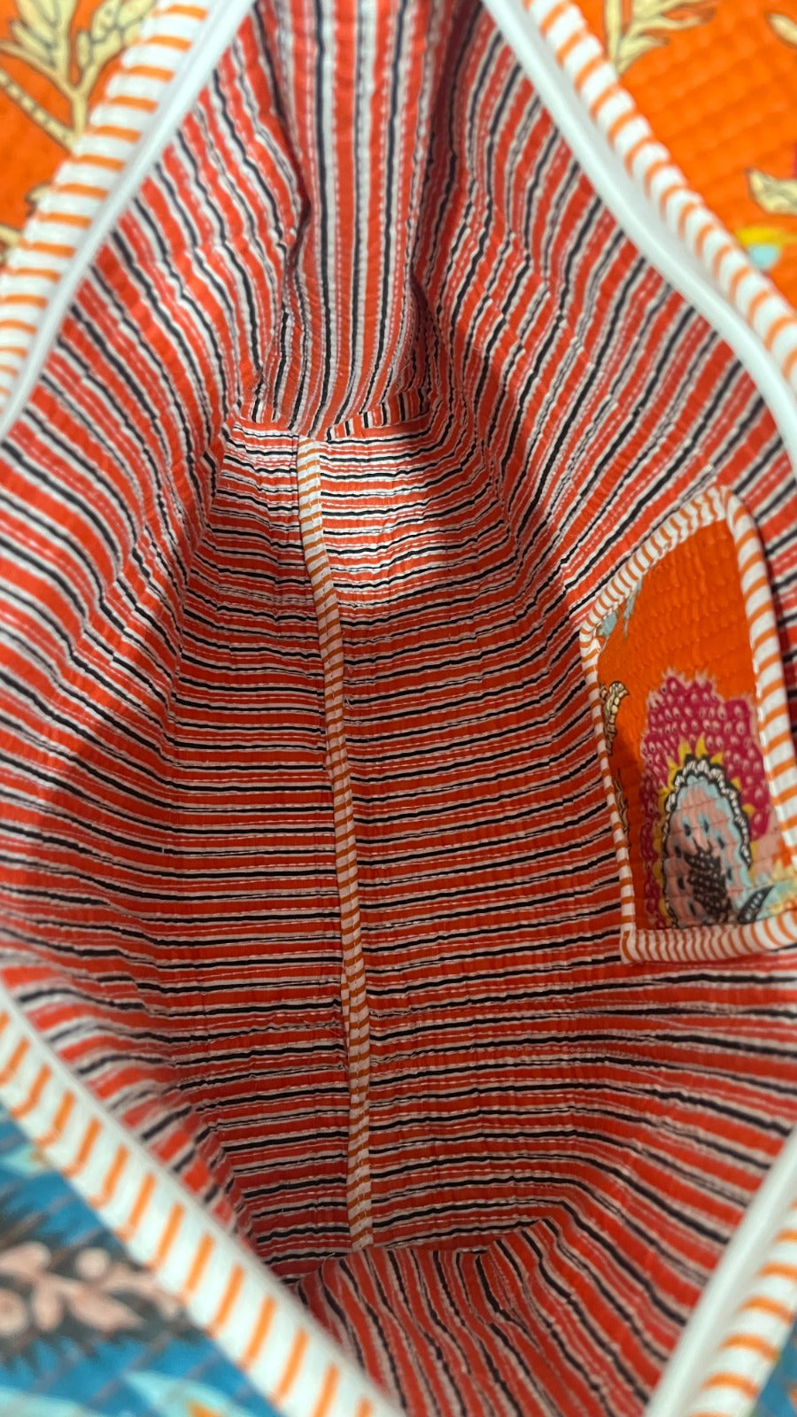 Orangewood Garden House Tote and Pouches (With Zipper)