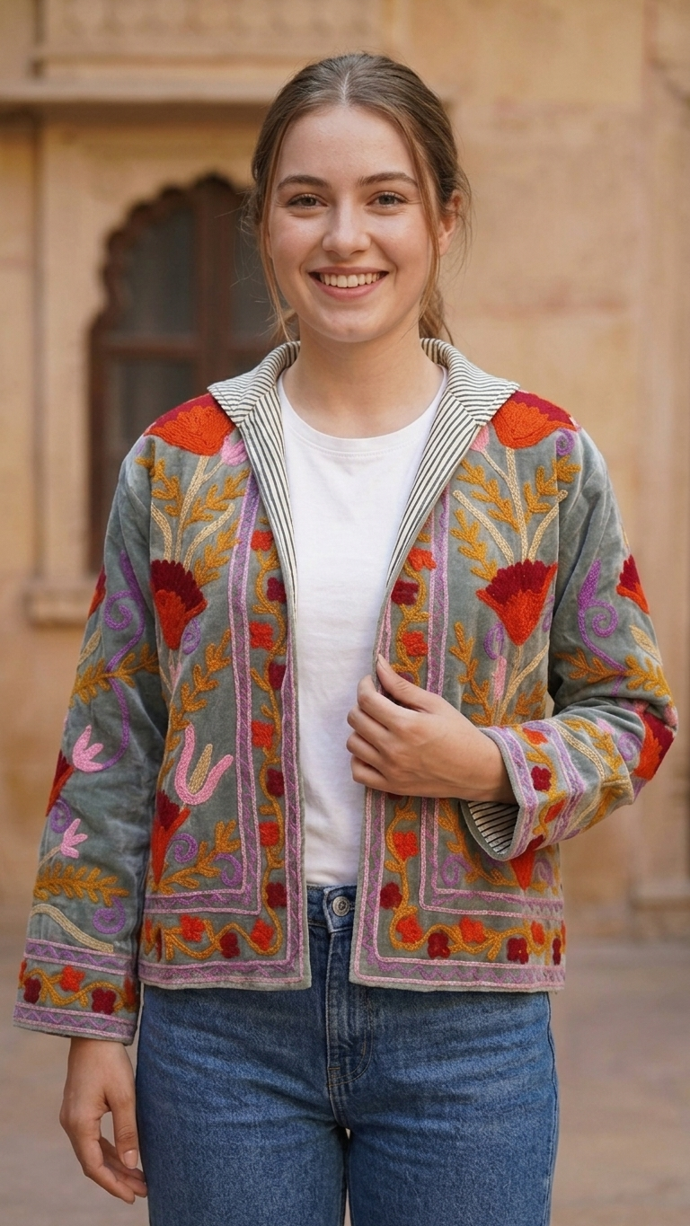 Sage Garden Suzani Jacket