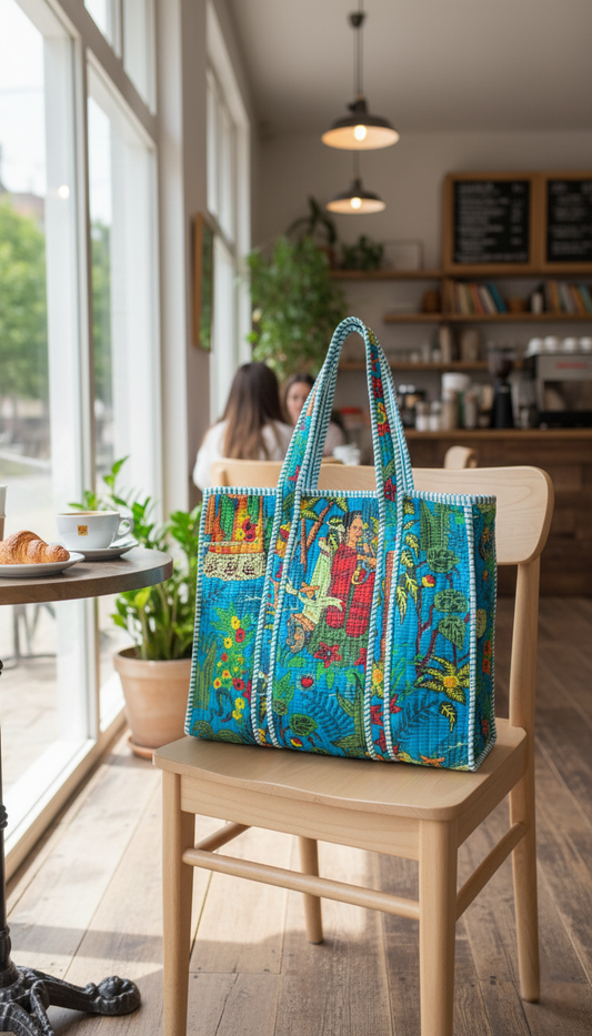 The Mirage Muse Tote (With Zipper)